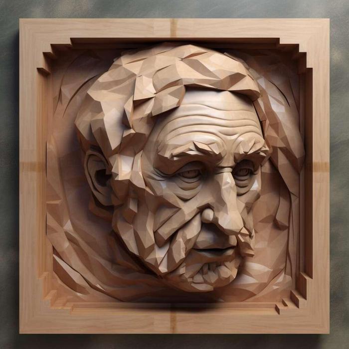 نموذج ثلاثي الأبعاد لآلة CNC 3D Art 